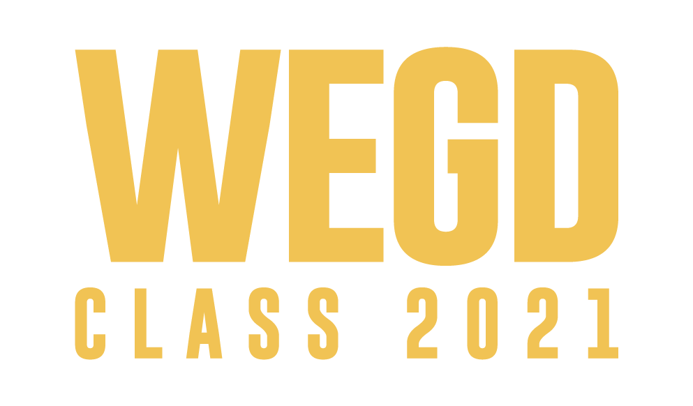 Wordmark for WEGD CLASS 2021
